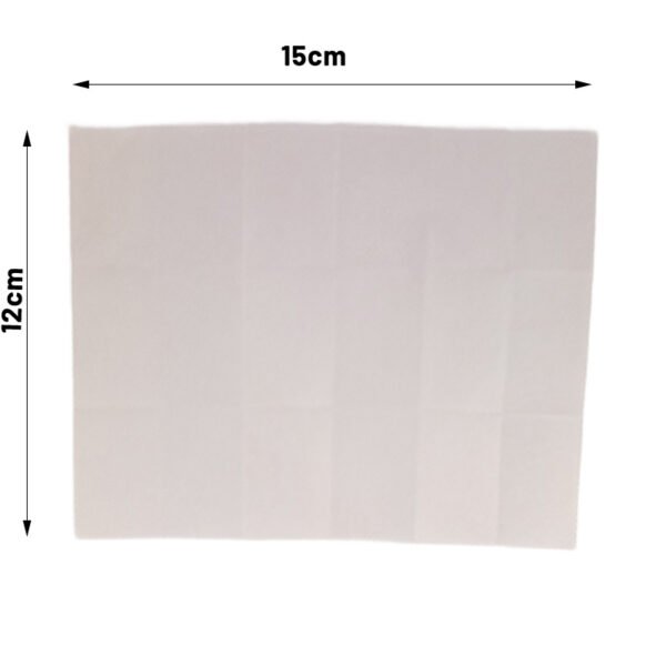 Clareex wipes measurement