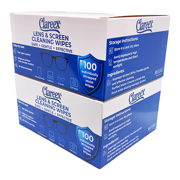 glasses cleaning wipes